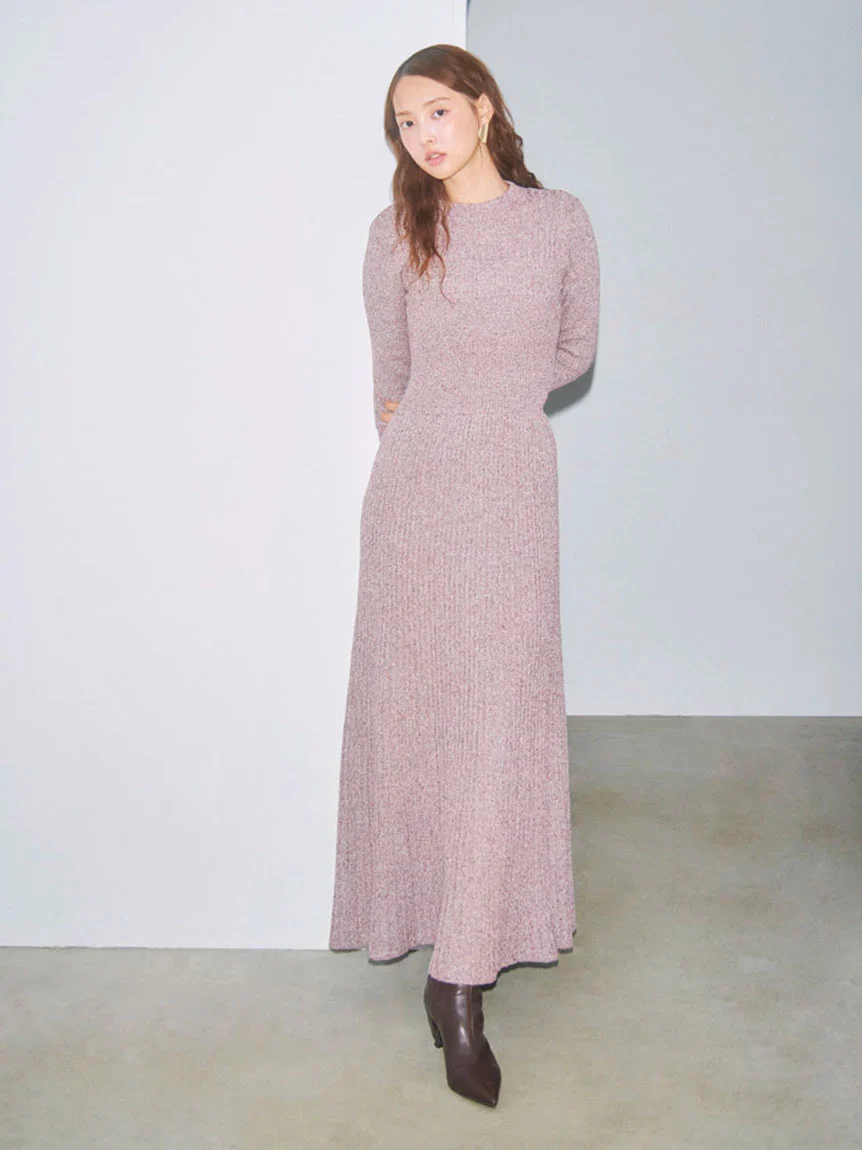 Backless Maxi Knit Dress - Image 8