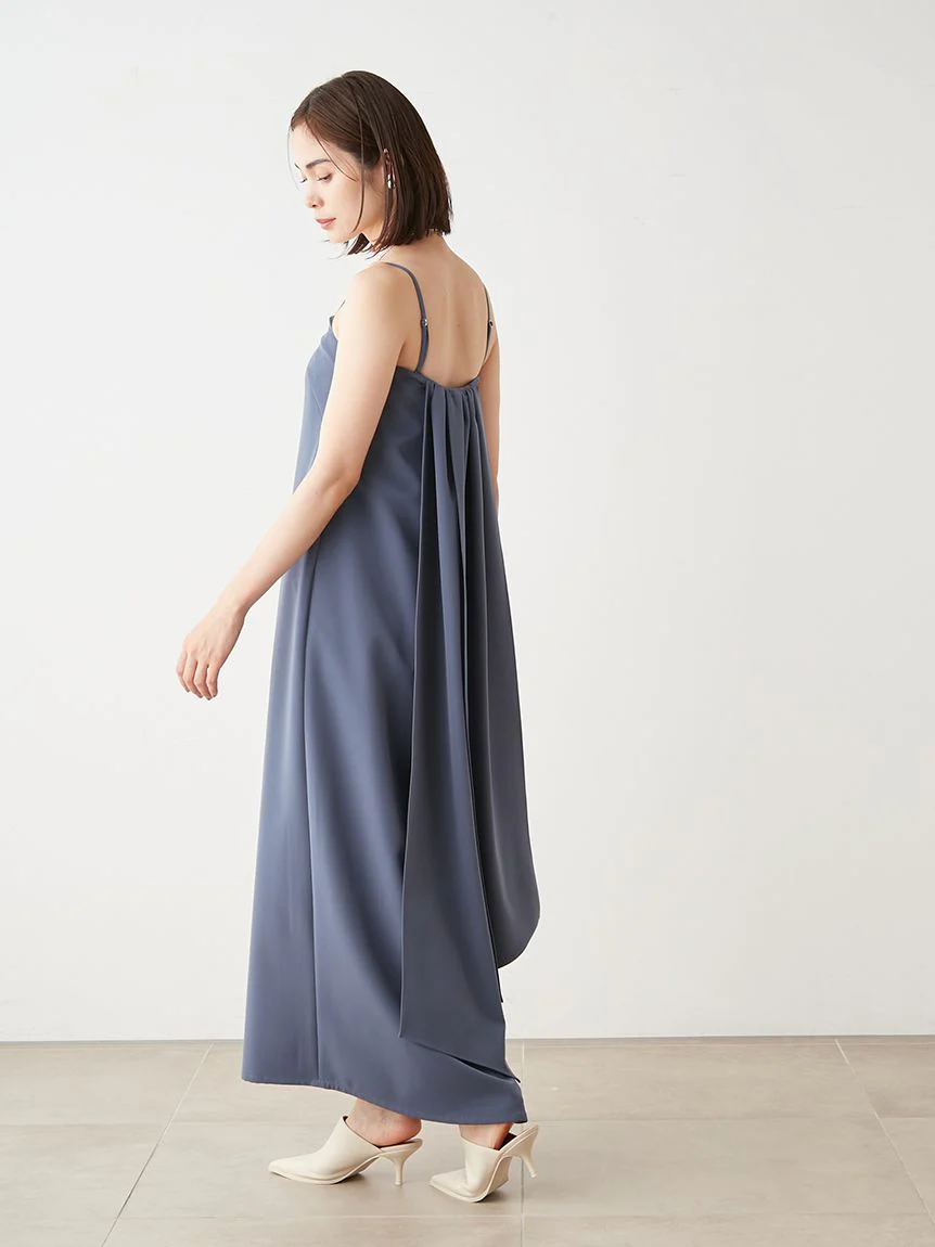 Backplane Long Elegant Dress - Image 6