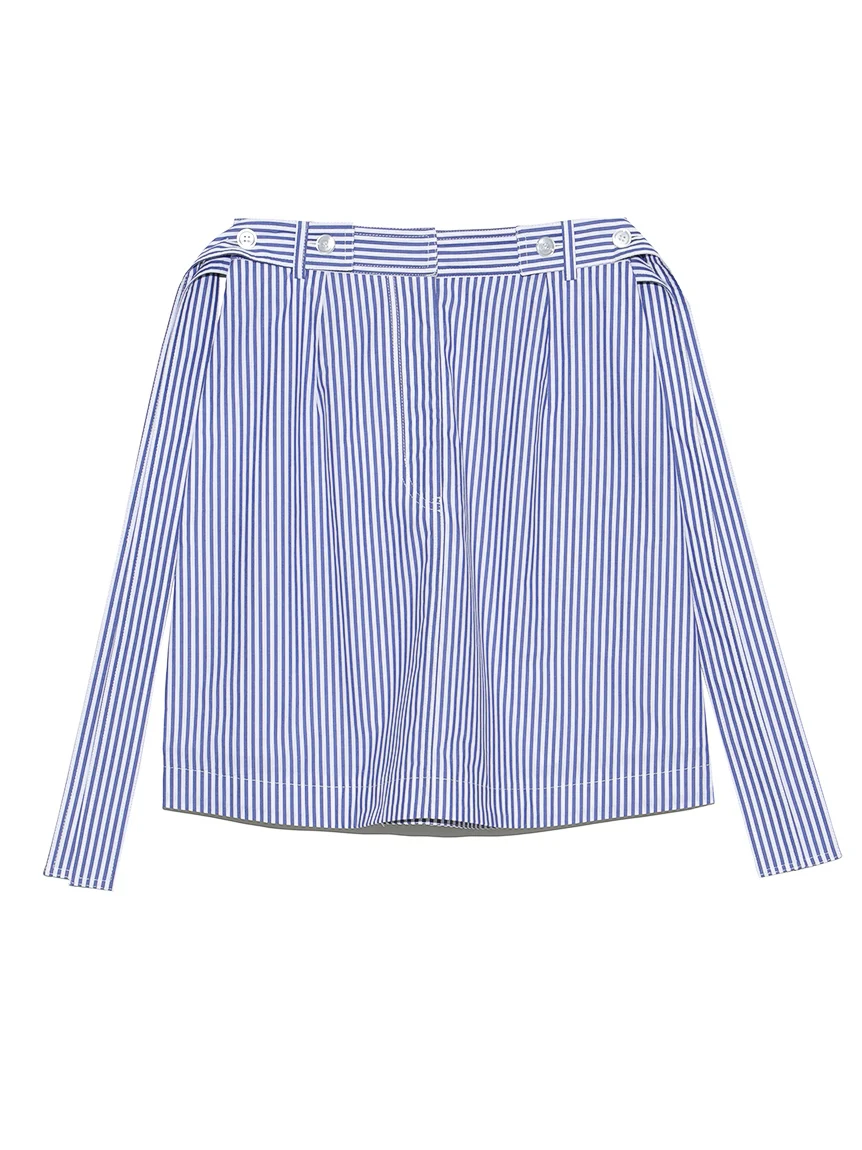 Belt Design High Waisted Mini Skirt - Image 25