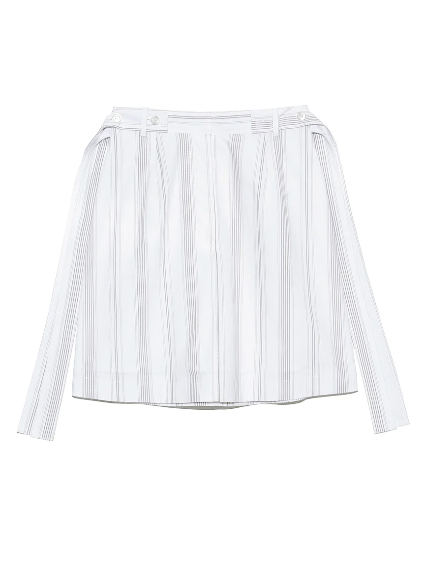 Belt Design High Waisted Mini Skirt - Image 26
