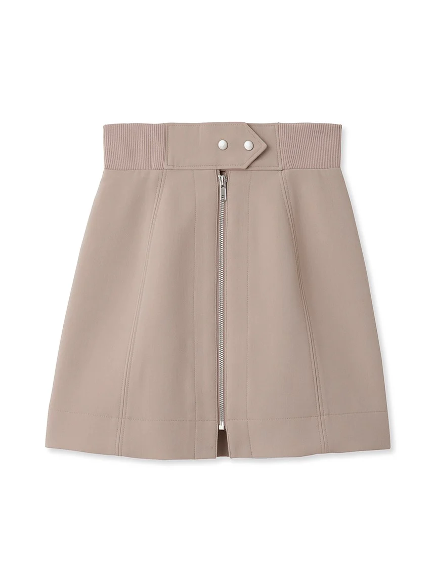 Center Zip High Waisted Skirt - Image 3