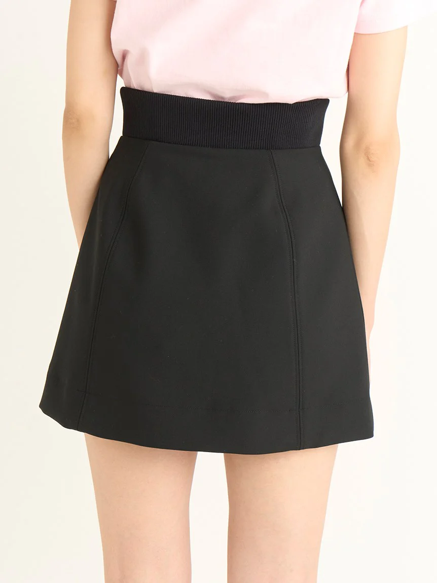 Center Zip High Waisted Skirt - Image 6