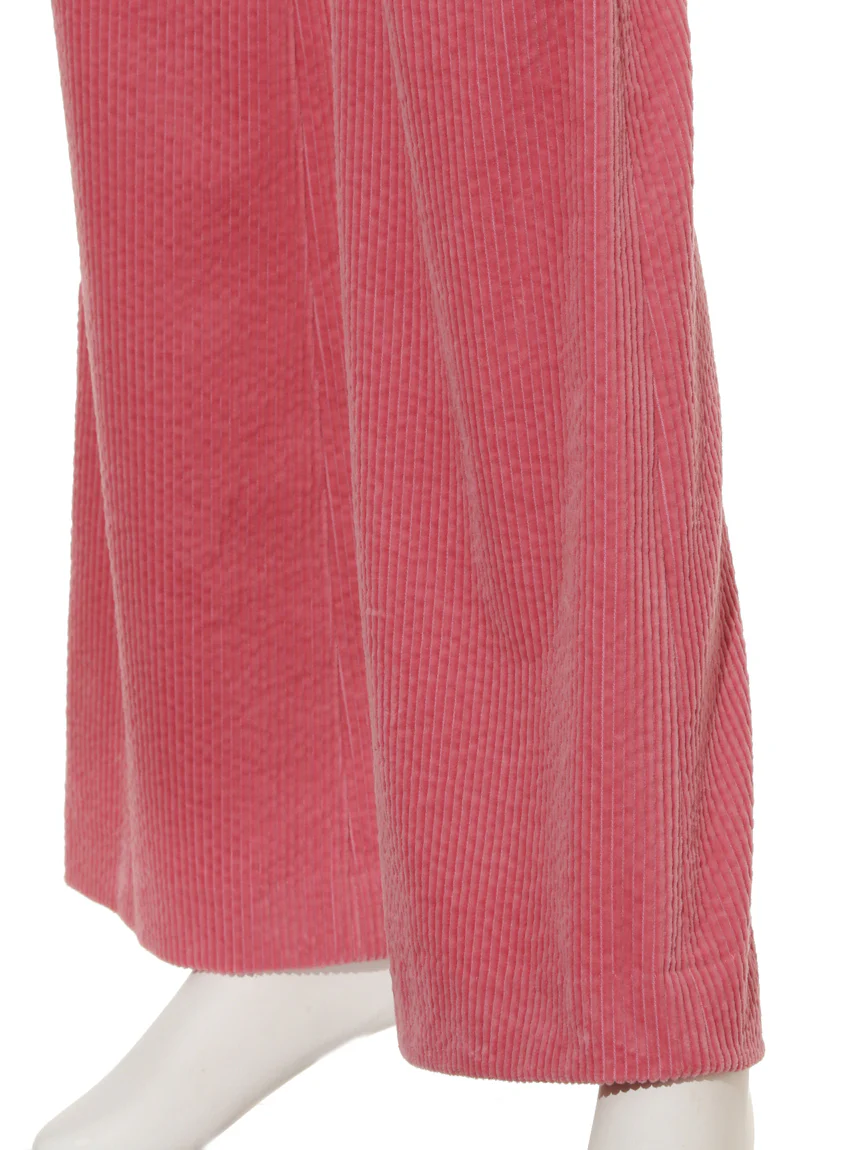 High Waisted Flared Corduroy Pants - Image 6
