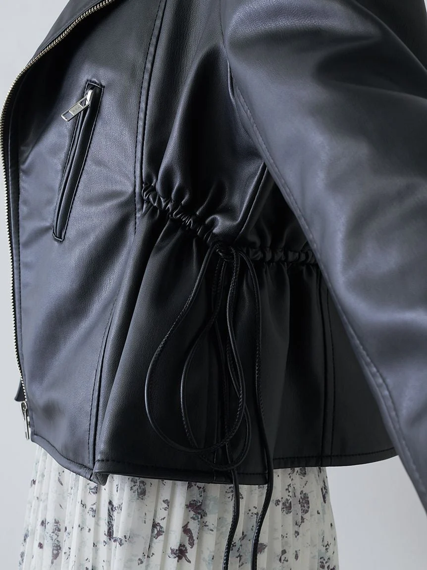 Trendy PU Leather Jacket - Image 16