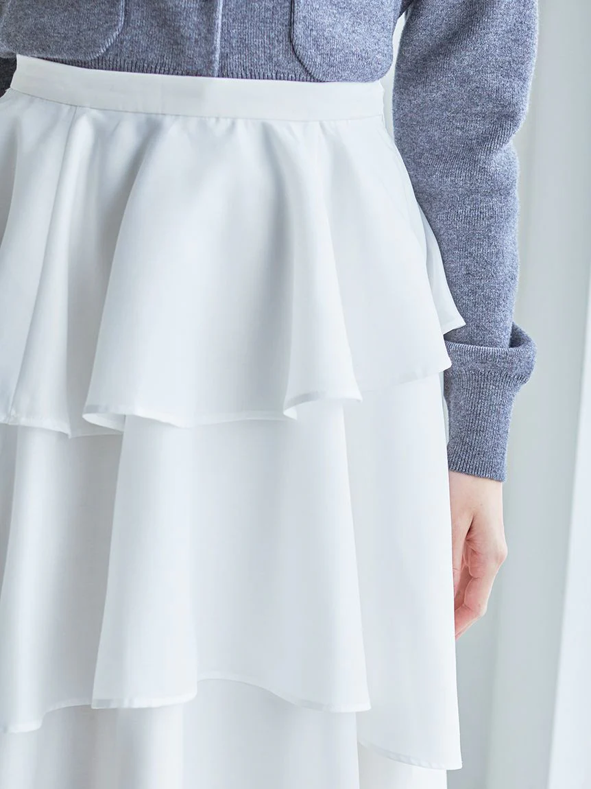 Eco Knit Cardigan & Tiered Skirt Set - Image 15