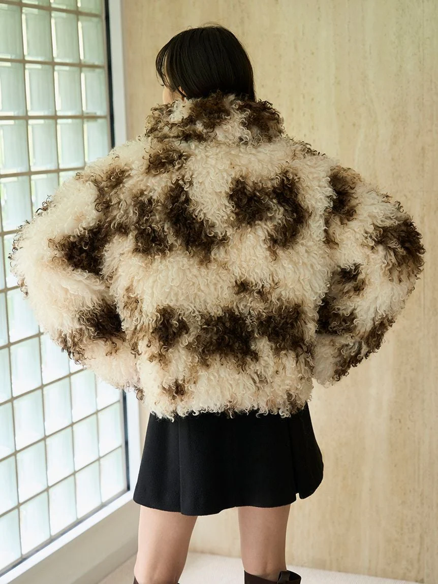 Faux Fur Short Coat - Image 18