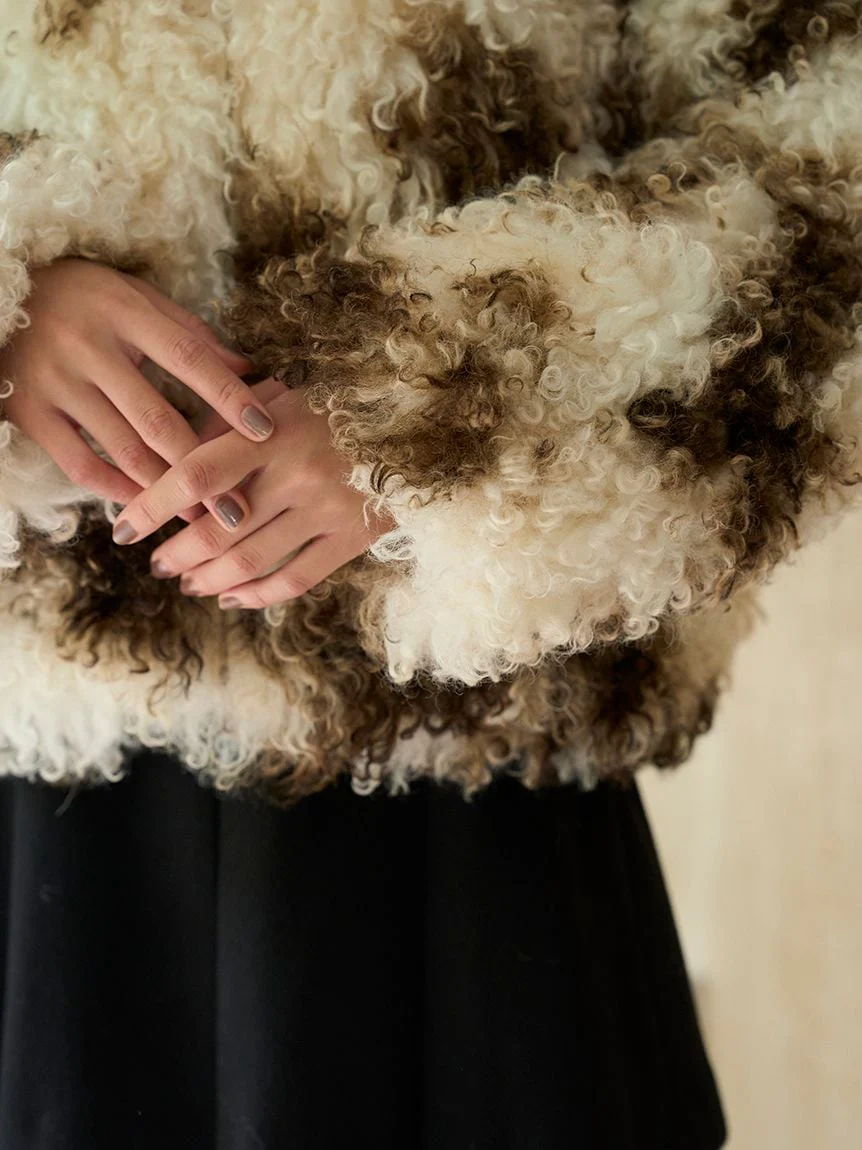 Faux Fur Short Coat - Image 21