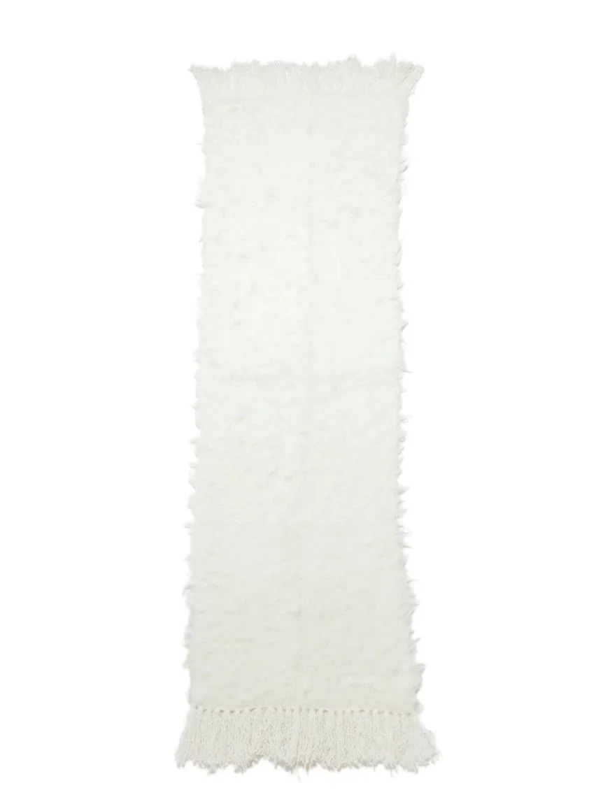 Fluffy Feather Long Scarf - Image 21