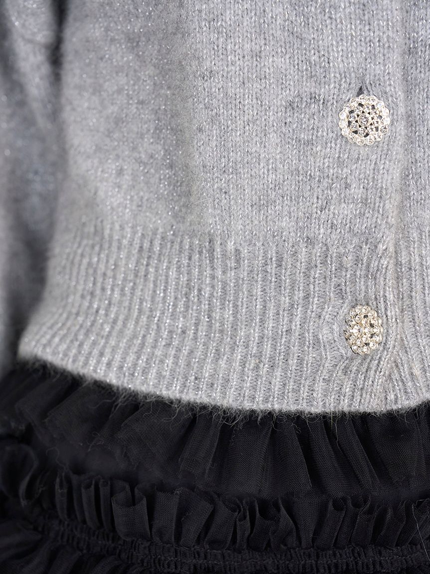 Fox jeweled cardigan - Image 11