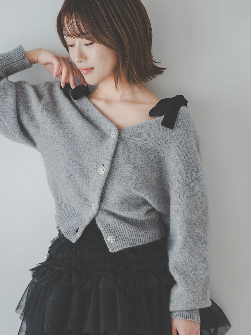 Fox jeweled cardigan - Image 5