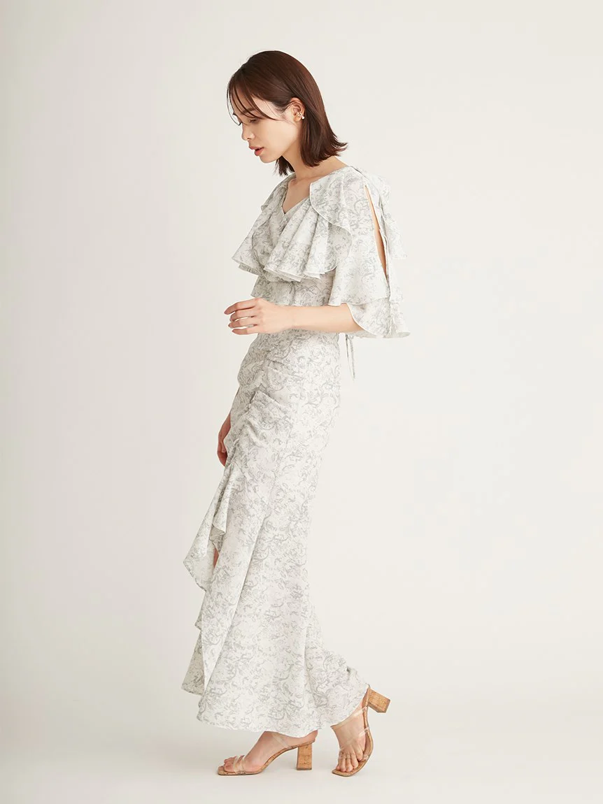 Tiered Ruffles Crop Blouse - Image 26
