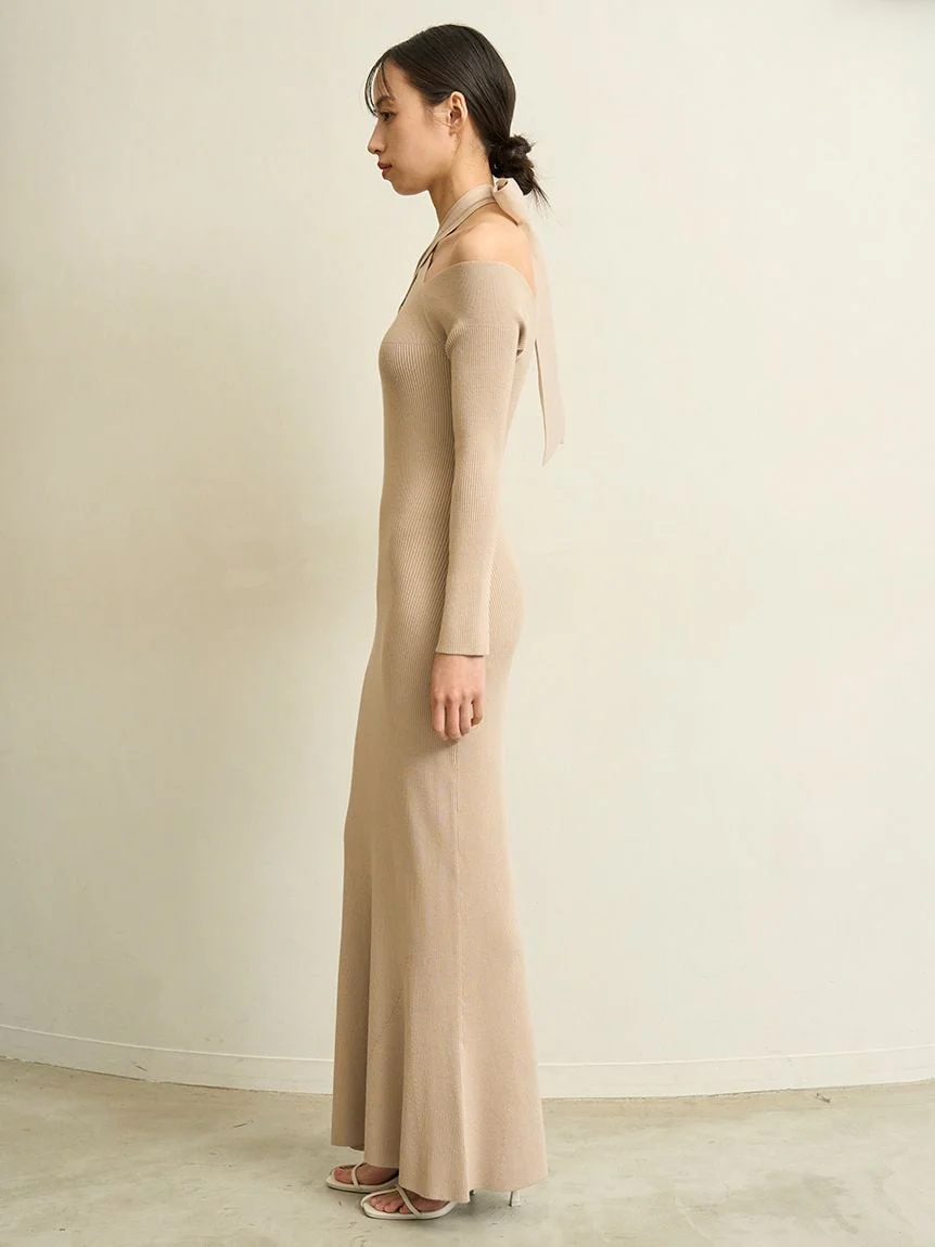 Front Cross Knit Dress - Image 16