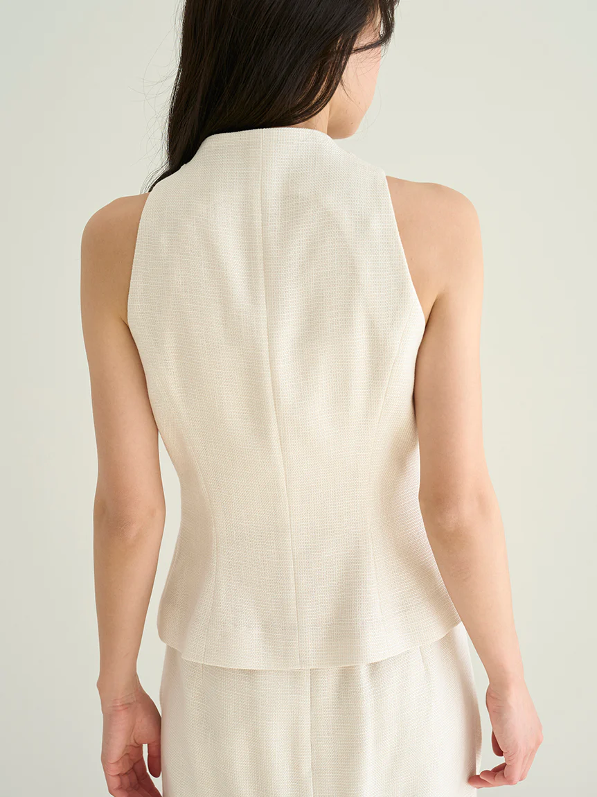 Gathered Vest Top - Image 5