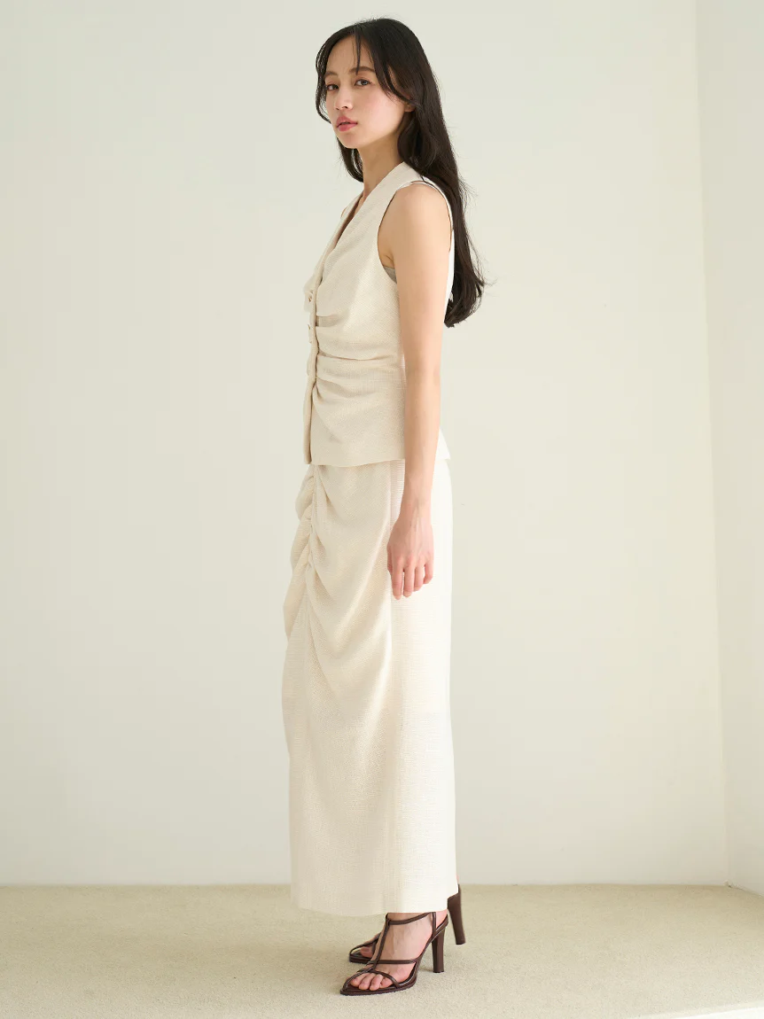 Gathered Vest Top - Image 6