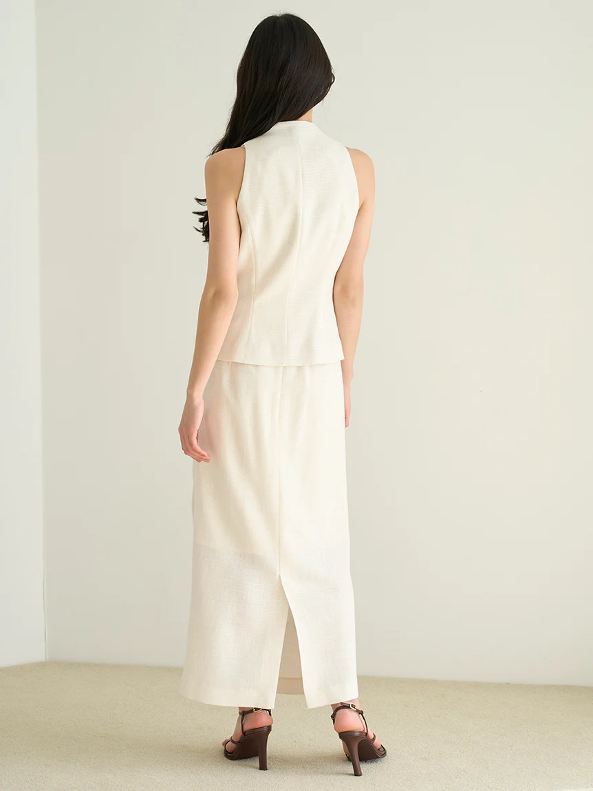 Gathered Vest Top - Image 7