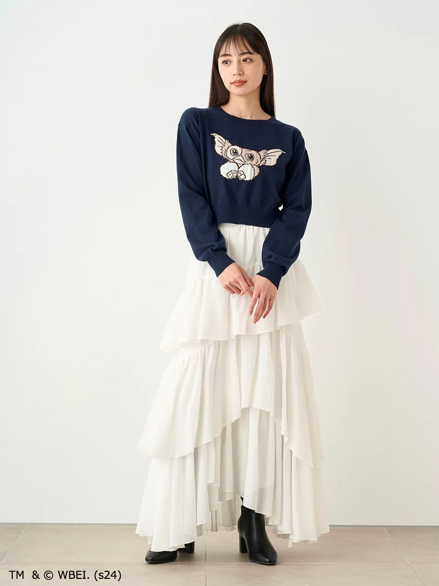 GREMLINS Special Order Jacquard Knit Cropped Sweater - Image 12