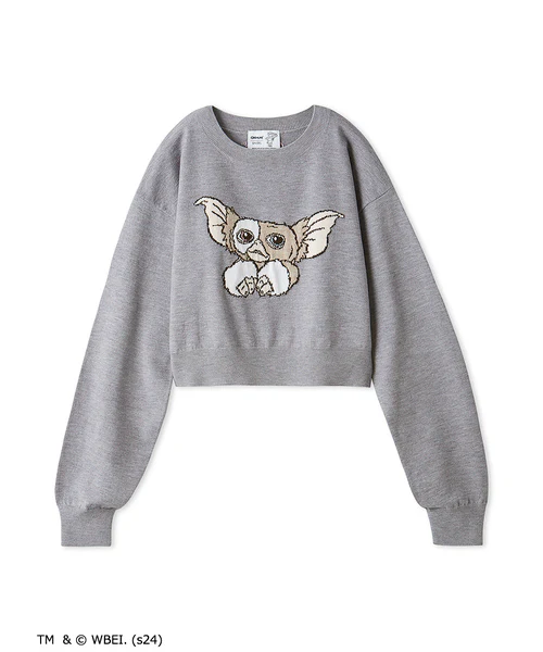 GREMLINS Special Order Jacquard Knit Cropped Sweater - Image 3