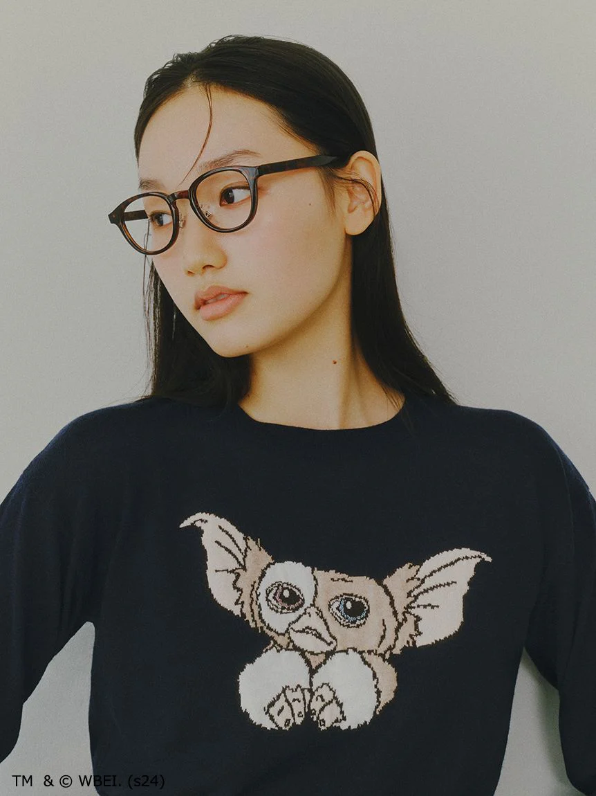 GREMLINS Special Order Jacquard Knit Cropped Sweater - Image 5