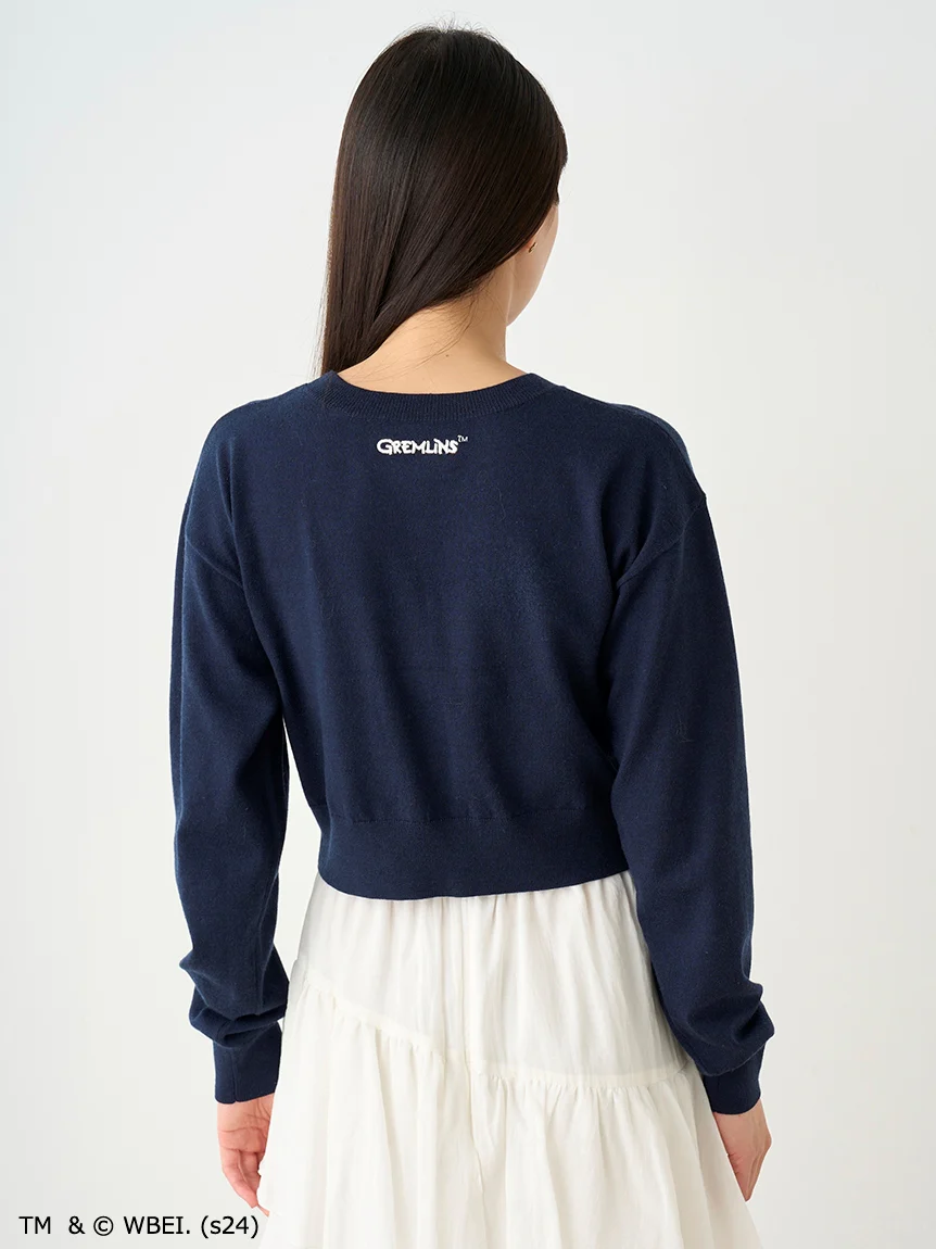 GREMLINS Special Order Jacquard Knit Cropped Sweater - Image 7