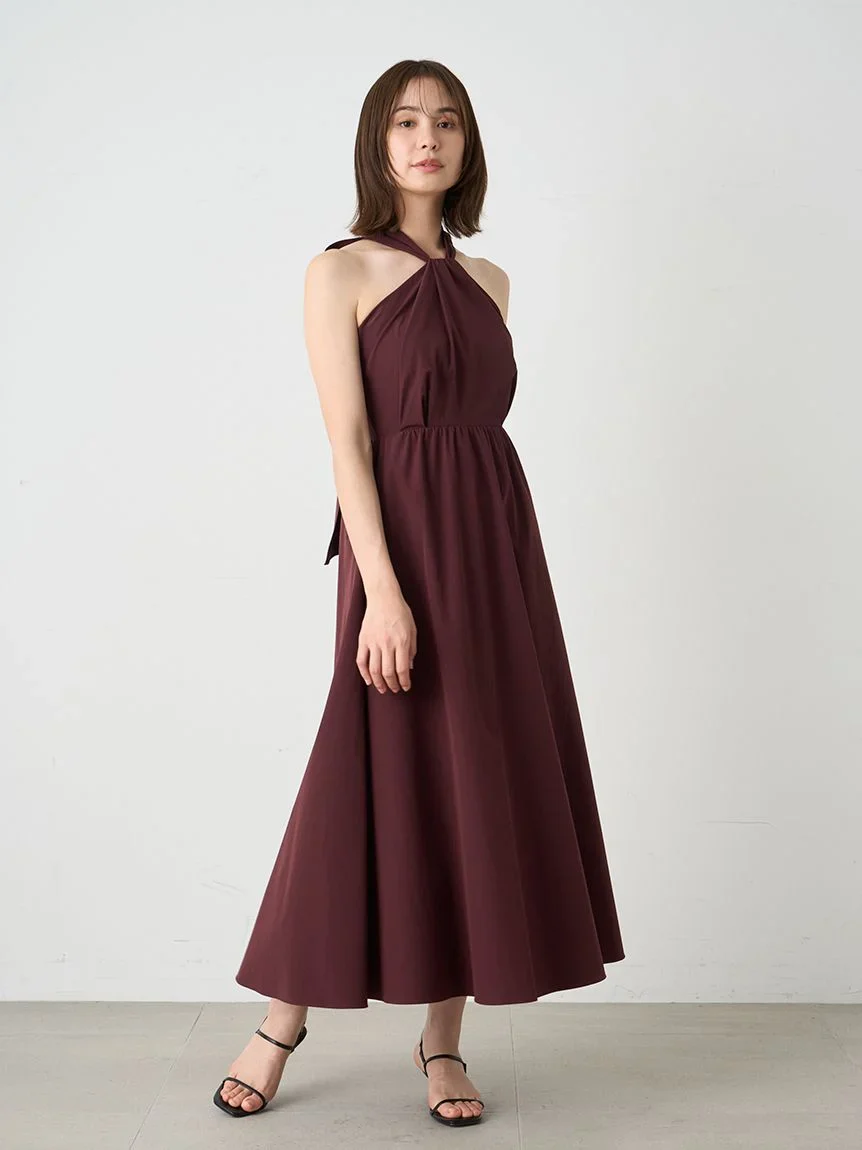 Halter Neck Maxi Dress - Image 10