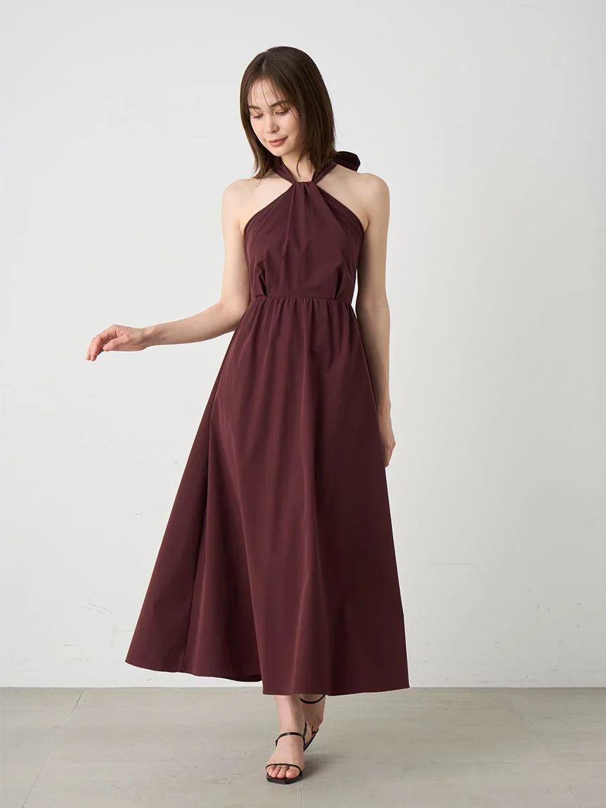 Halter Neck Maxi Dress - Image 19