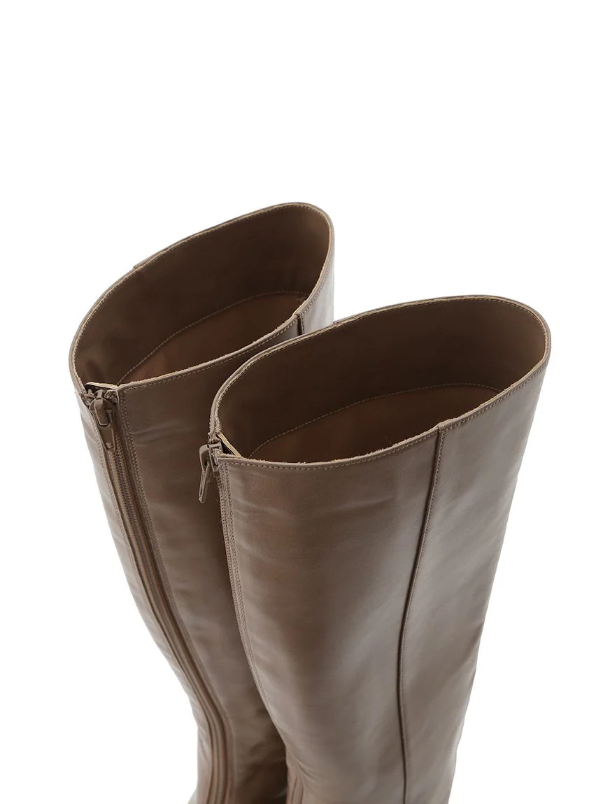 Heeled Long Boots - Image 27