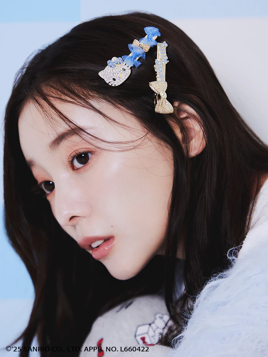 [HELLO KITTY] Hair Pin Set - Image 4