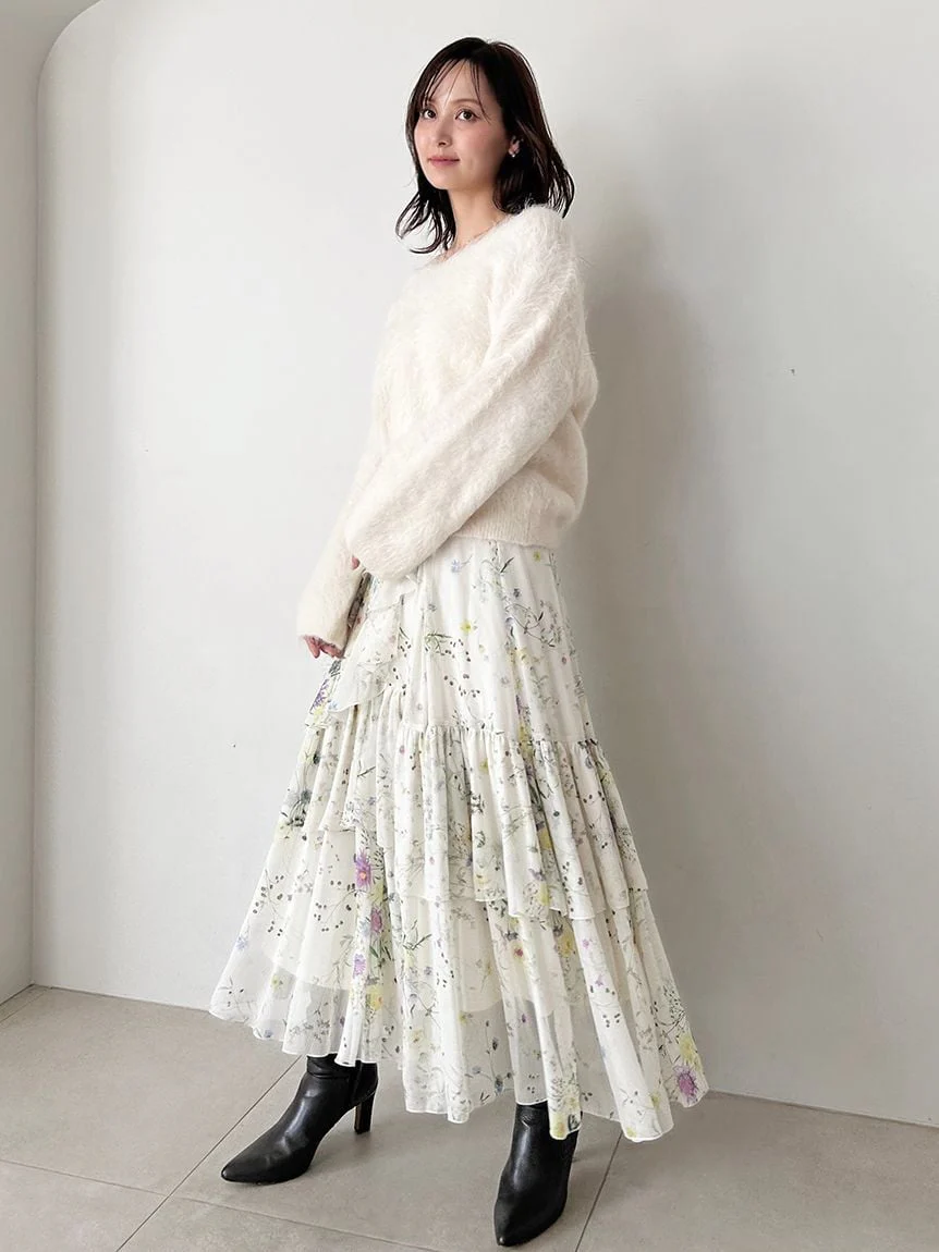 [HIGH QUALITY COLLECTION] Suri Alpaca V-neck pullover - Image 14