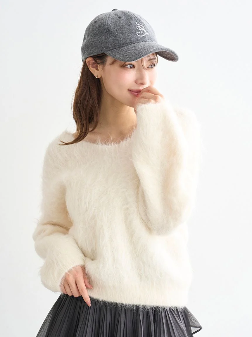 [HIGH QUALITY COLLECTION] Suri Alpaca V-neck pullover - Image 19