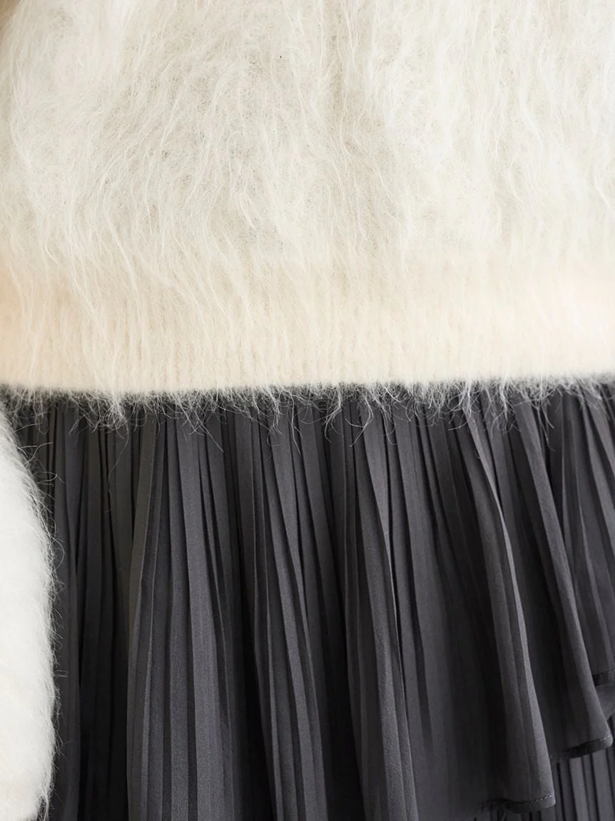 [HIGH QUALITY COLLECTION] Suri Alpaca V-neck pullover - Image 20