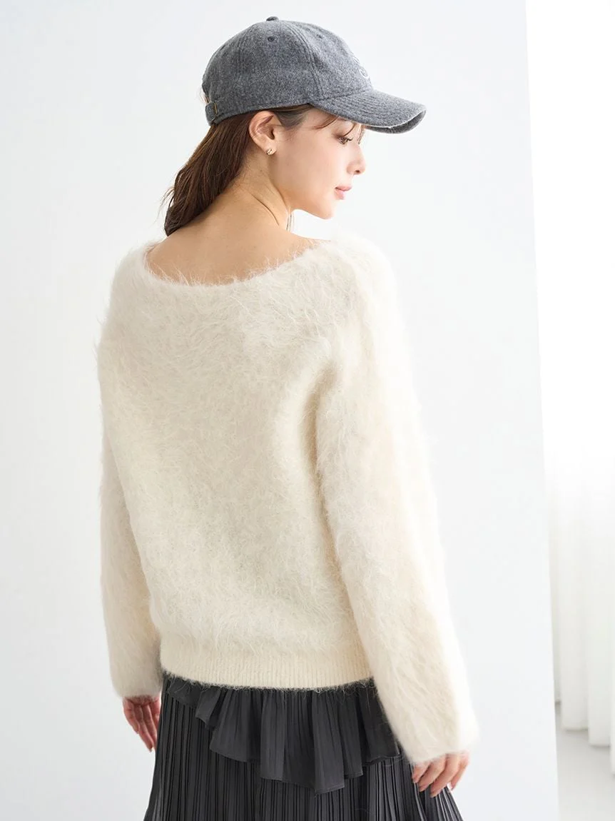 [HIGH QUALITY COLLECTION] Suri Alpaca V-neck pullover - Image 24