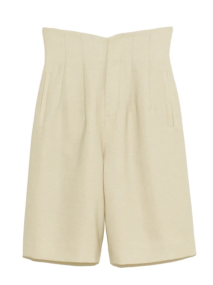 High Waist Knee Length Shorts - Image 17