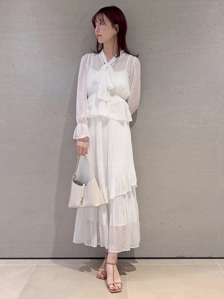 High-Waisted Pleated Midi Skirt - Image 8