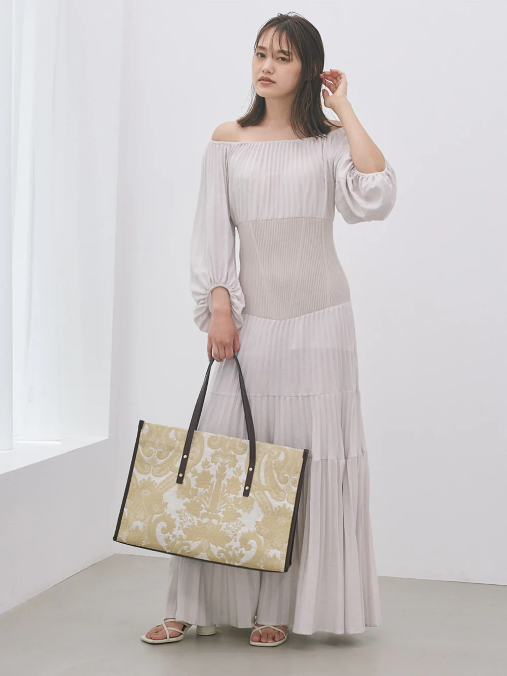 Jacquard Tote Bag - Image 5