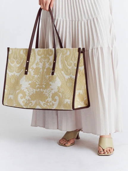 Jacquard Tote Bag - Image 7