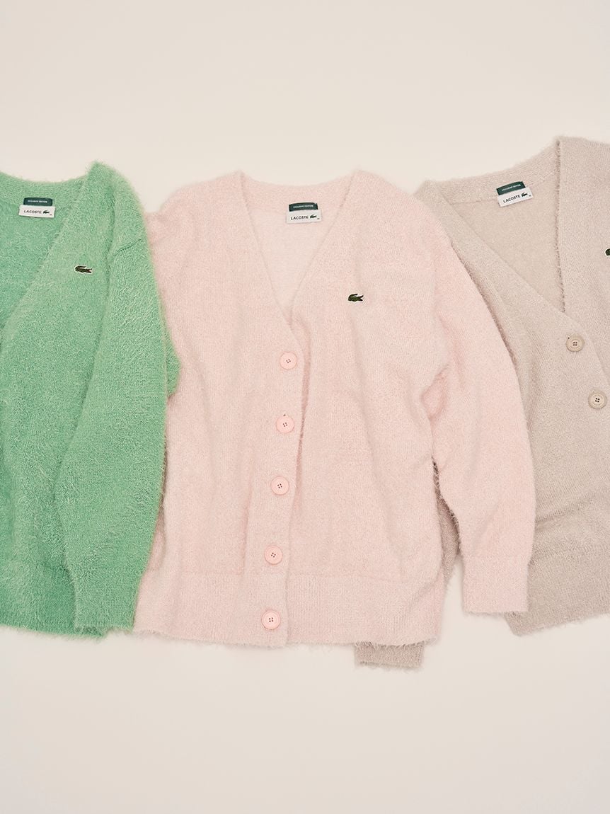 LACOSTE Lame Knit Cardigan - Image 11