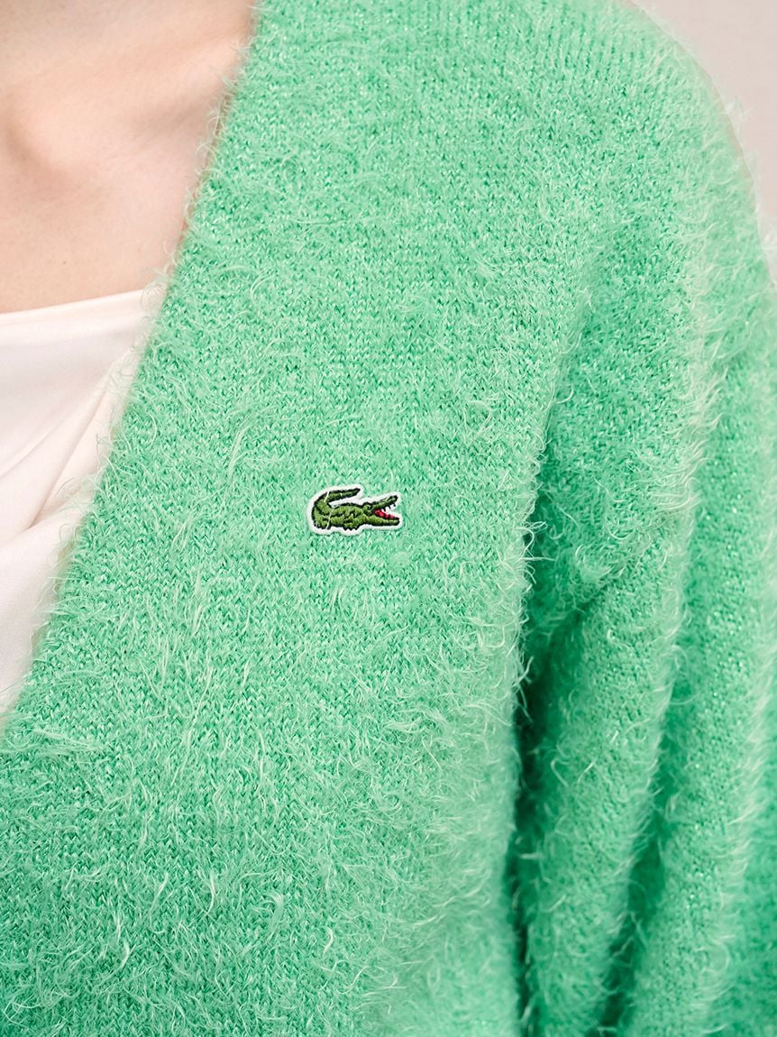 LACOSTE Lame Knit Cardigan - Image 19