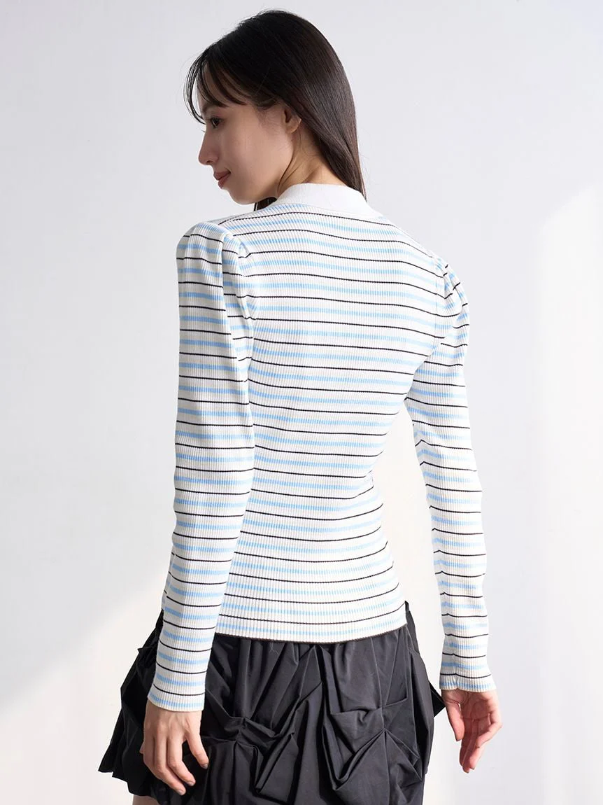 LACOSTE Ribbed Polo Knit - Image 23