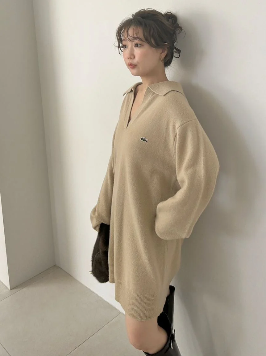 LACOSTE Skipper Knit Dress - Image 13