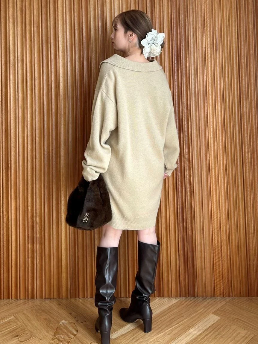 LACOSTE Skipper Knit Dress - Image 17