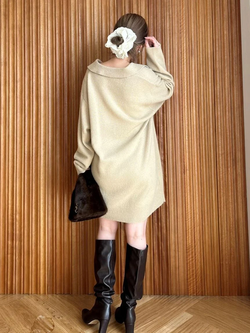 LACOSTE Skipper Knit Dress - Image 18