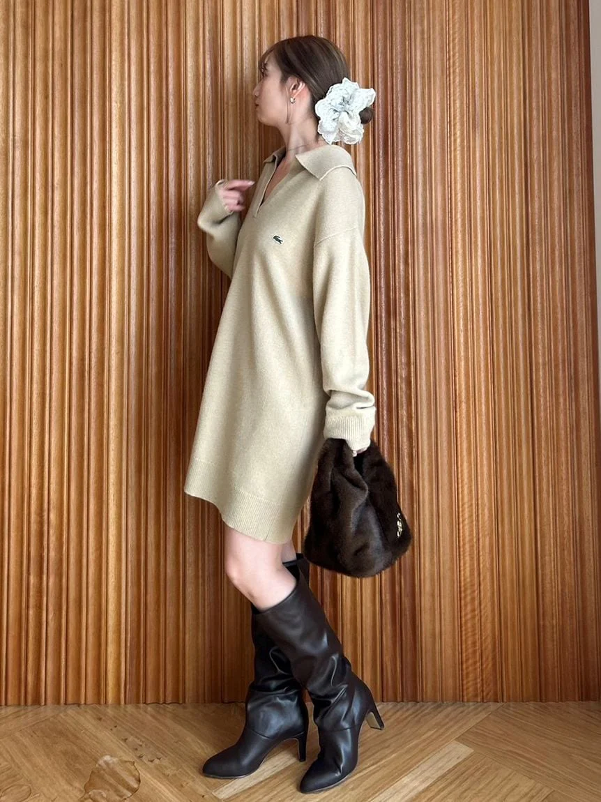 LACOSTE Skipper Knit Dress - Image 19