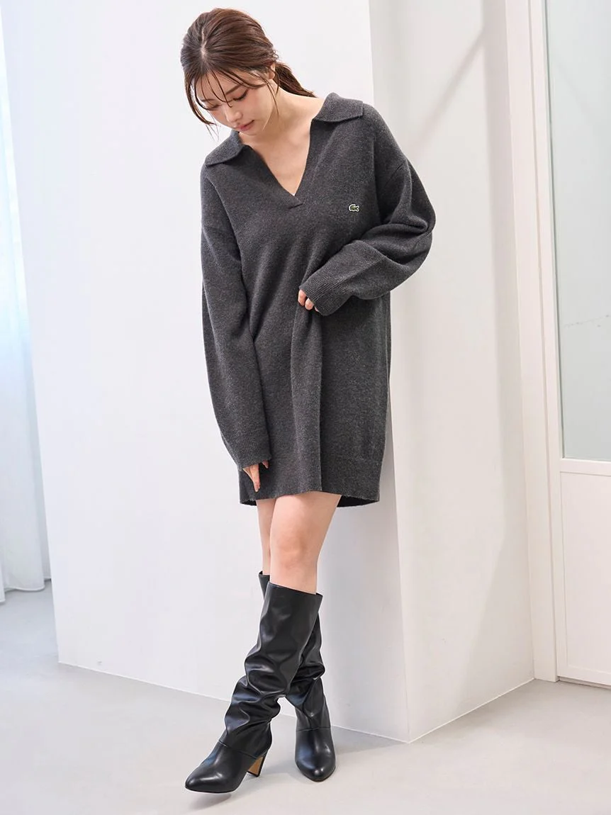 LACOSTE Skipper Knit Dress - Image 28