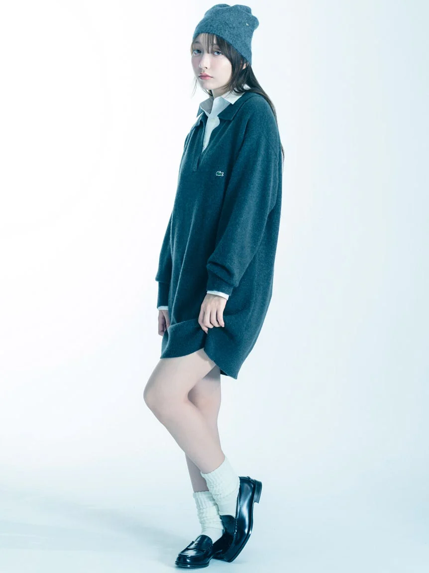 LACOSTE Skipper Knit Dress - Image 9