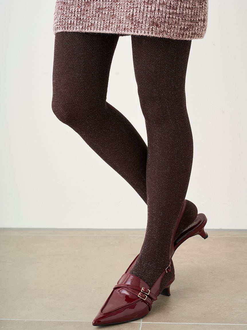 Low Heel Pointed Toe Slingback Pumps - Image 14