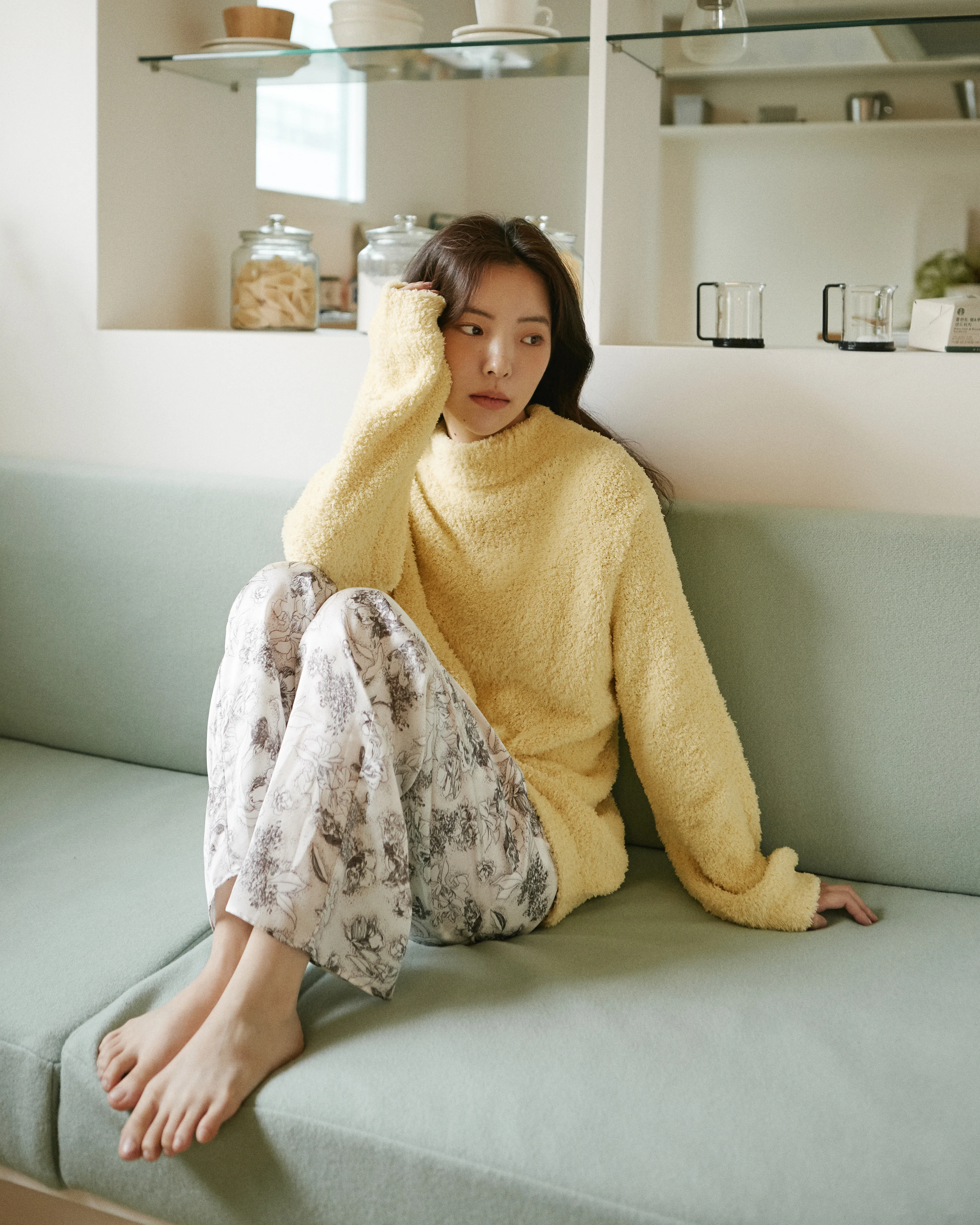 Lumiere Satin Pajama Pants - Image 12
