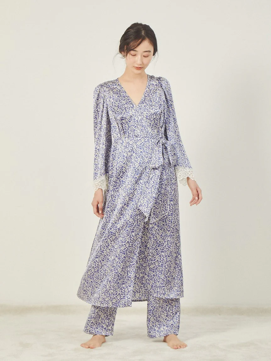 Lumiere Satin Pajama Pants - Image 5