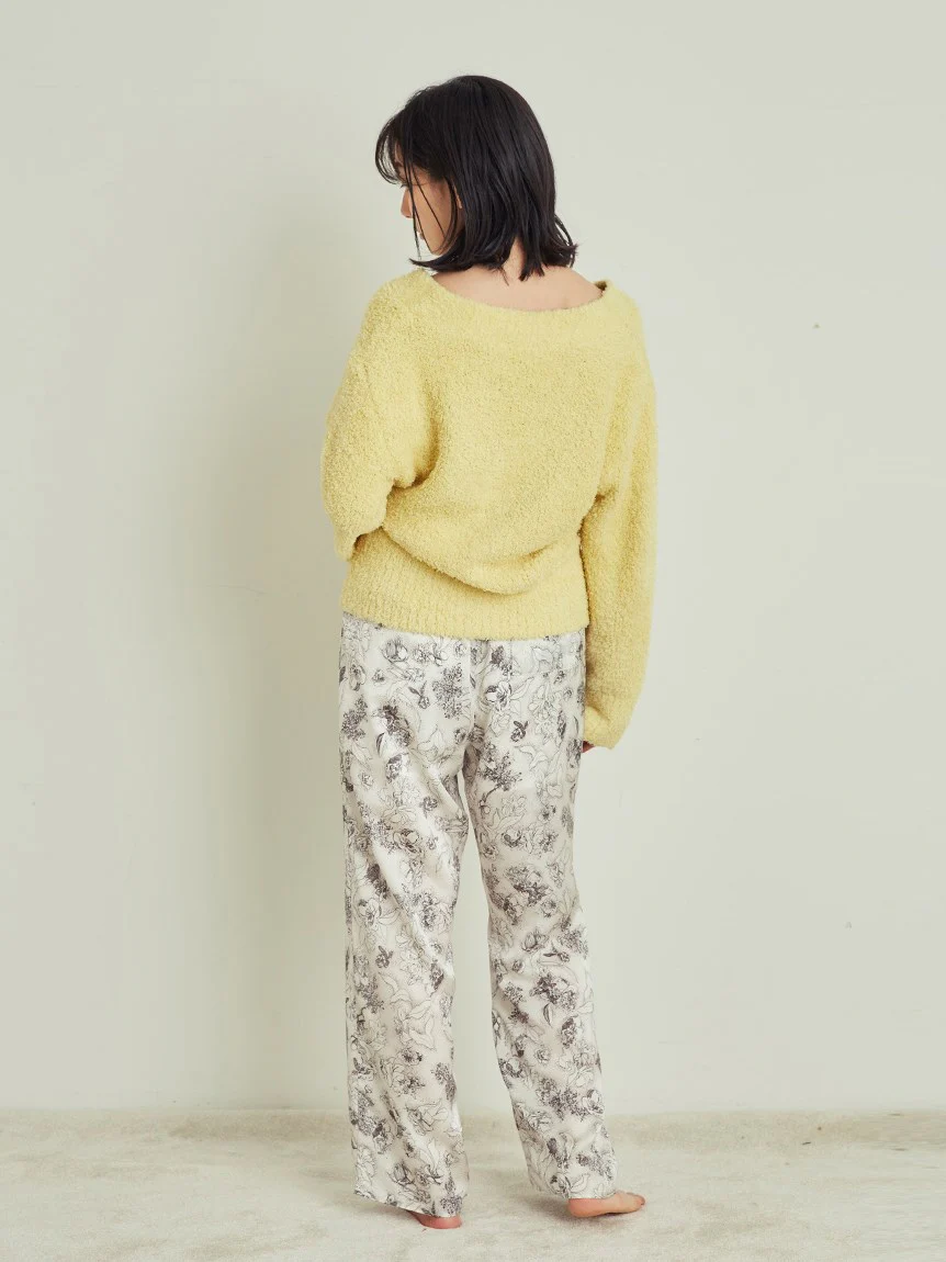 Lumiere Satin Pajama Pants - Image 8