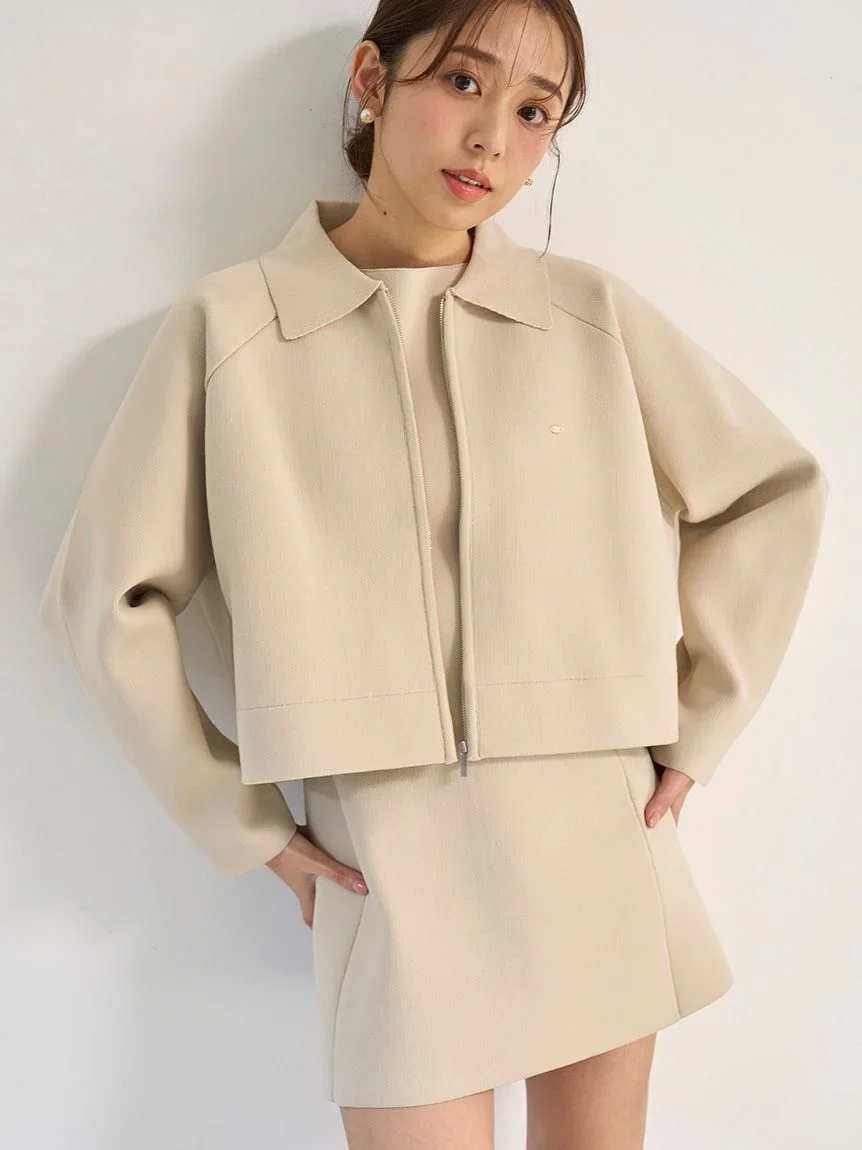 Chic Sleeveless Mini Dress with Matching Cropped Blazer - Image 8