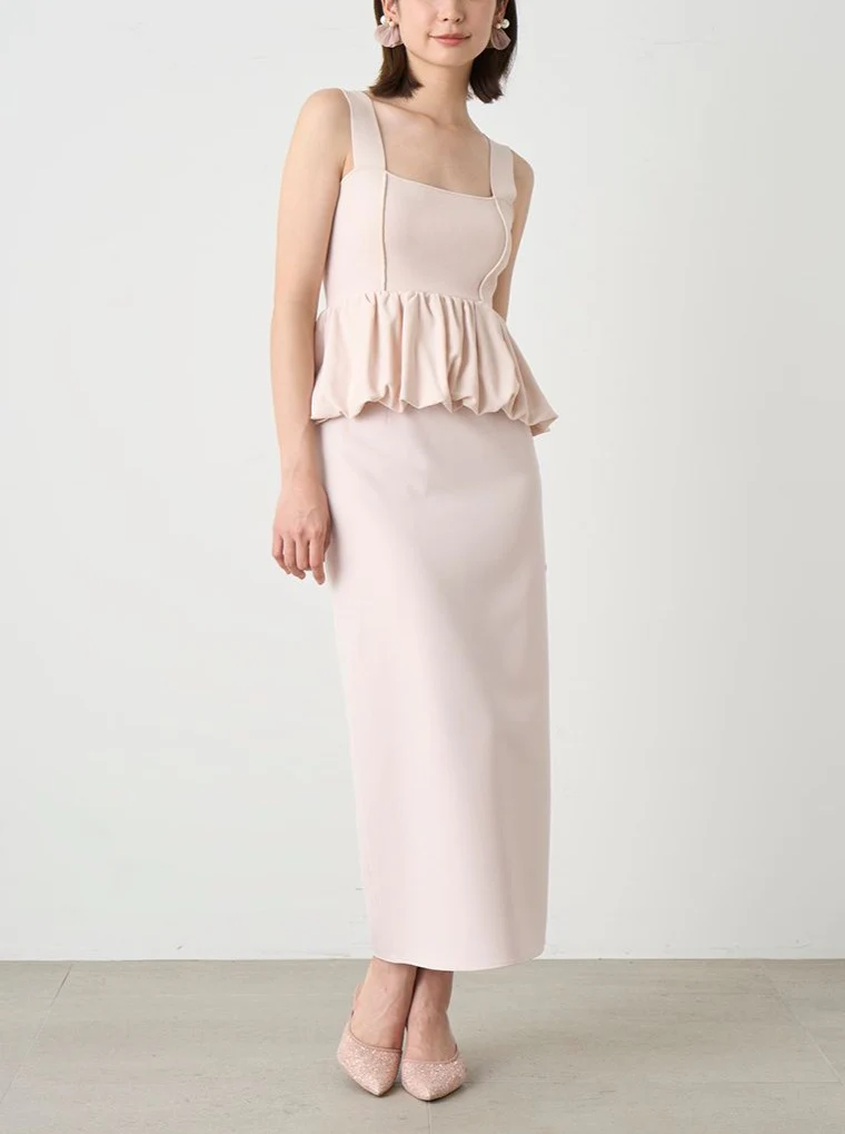 Peplum Top and Skirt Set - Image 4